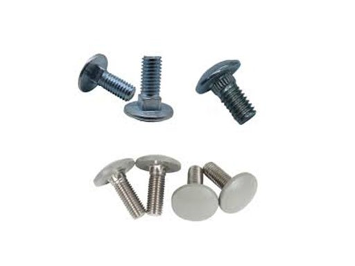 Lag screws or carriage bolts Lag screws or carriage bolts