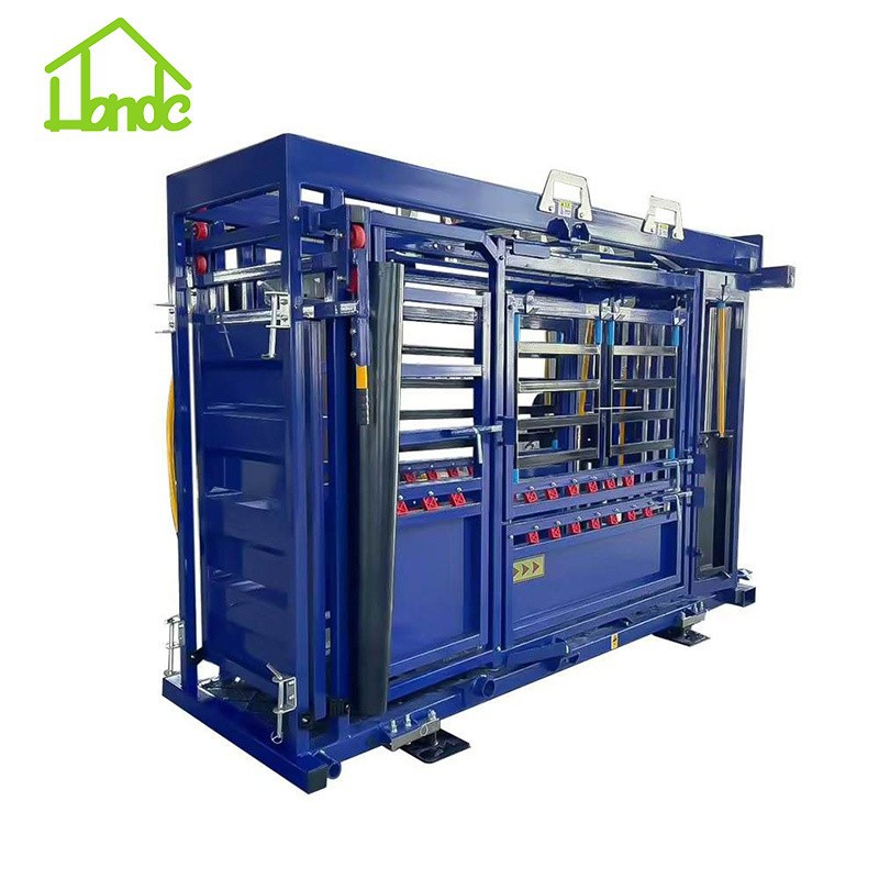 Manual Cattle Squeeze Chute factory