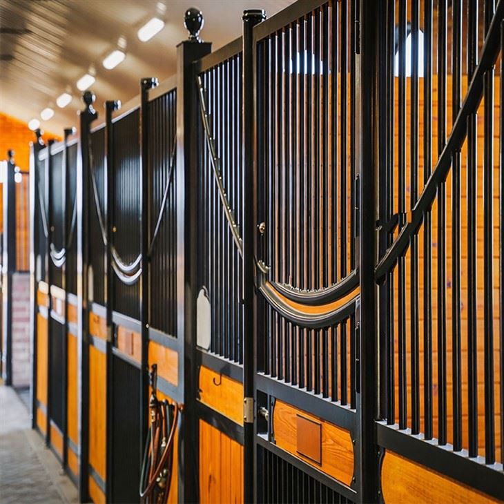 European Horse Stall Fronts