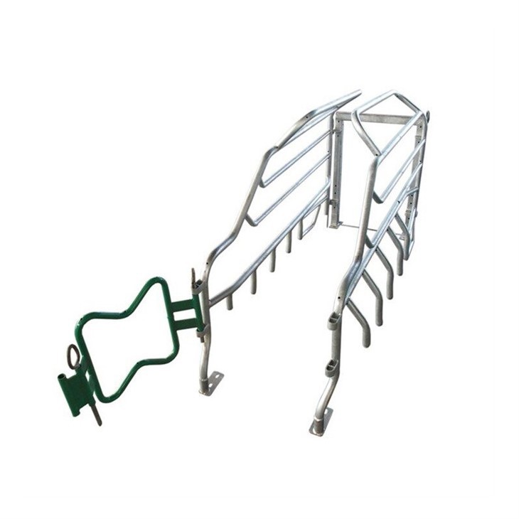 Hot Dip Galvanized Tube Swine Gestation Crates