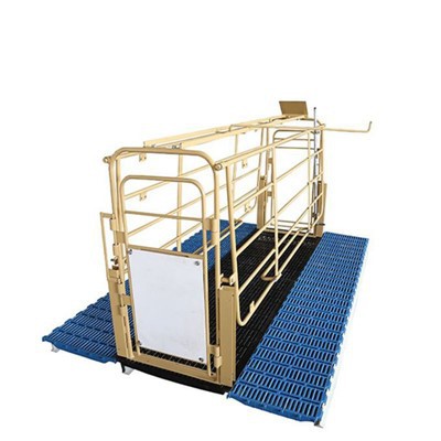 Hot Dip Galvanized Solid Rod Farrowing Stalls