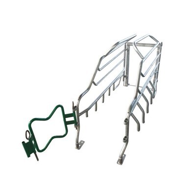 Hot Dip Galvanized Tube Swine Gestation Crates