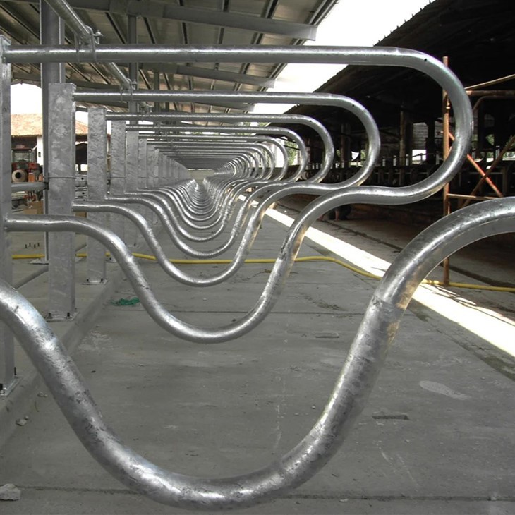 Wave-Shaped Design Cattle Stall Divider