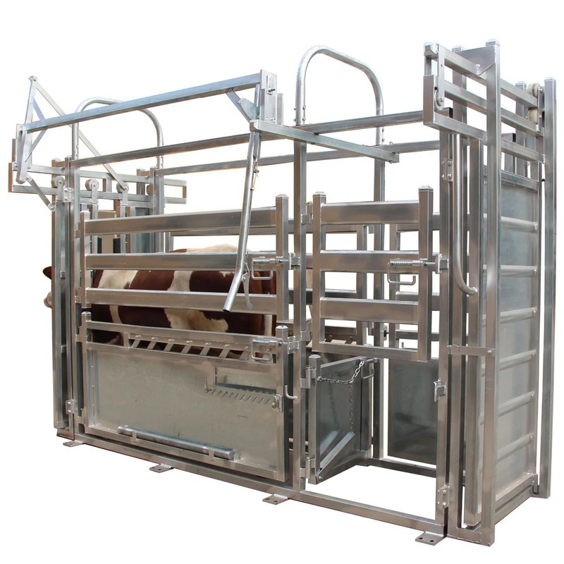 Heavy Duty Cattle Squeeze Chute Heavy Duty Cattle Squeeze Chute