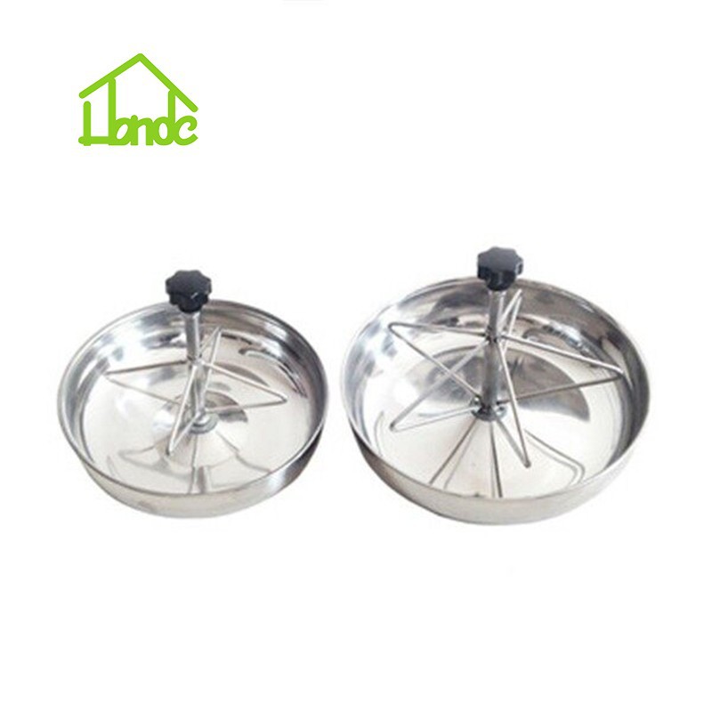 Stainless Steel 5 Gird Pig Feeder Bowl factory