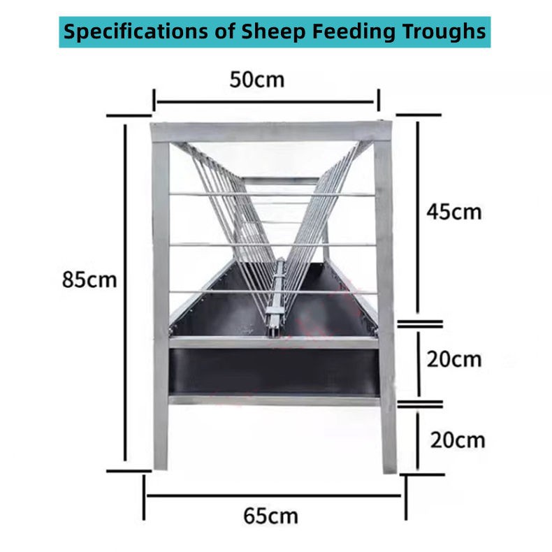 The Double-sided Sheep Feeding Trough high quality